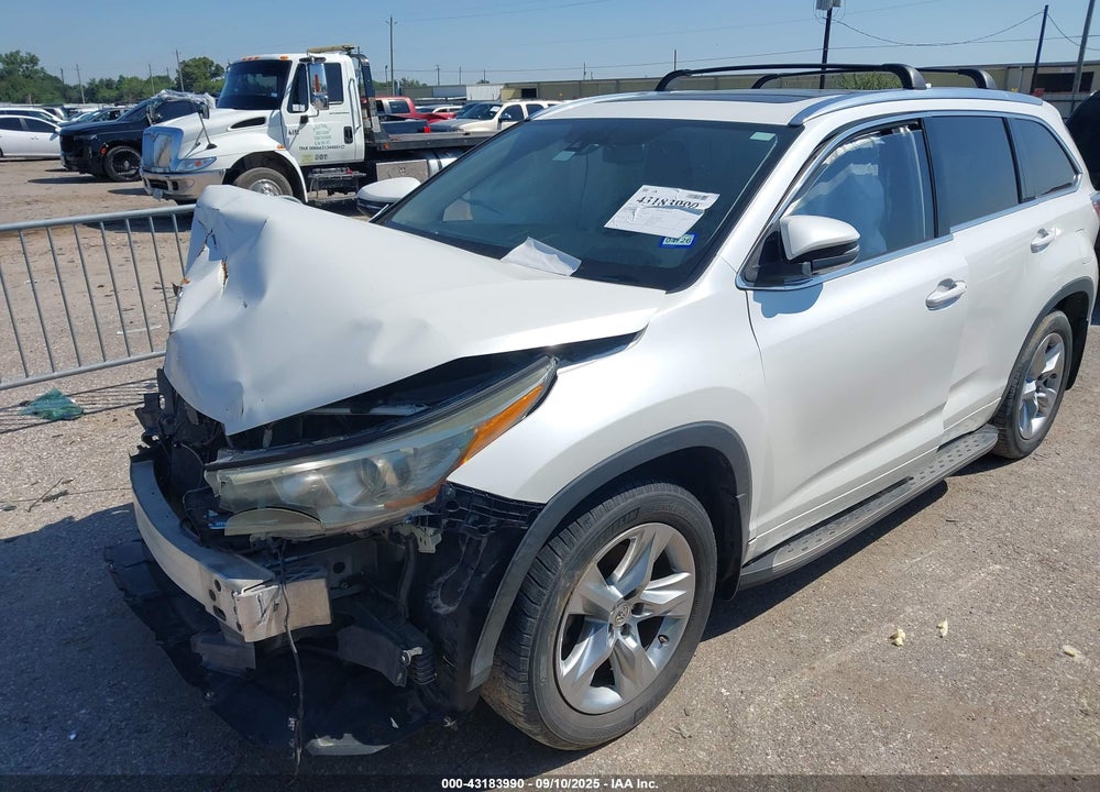 2015 TOYOTA HIGHLANDER VIN: 5TDDKRFH2FS212224