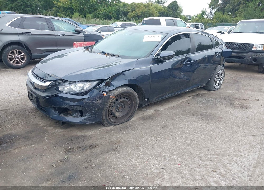 2017 HONDA CIVIC LX VIN: 2HGFC2F58HH509309