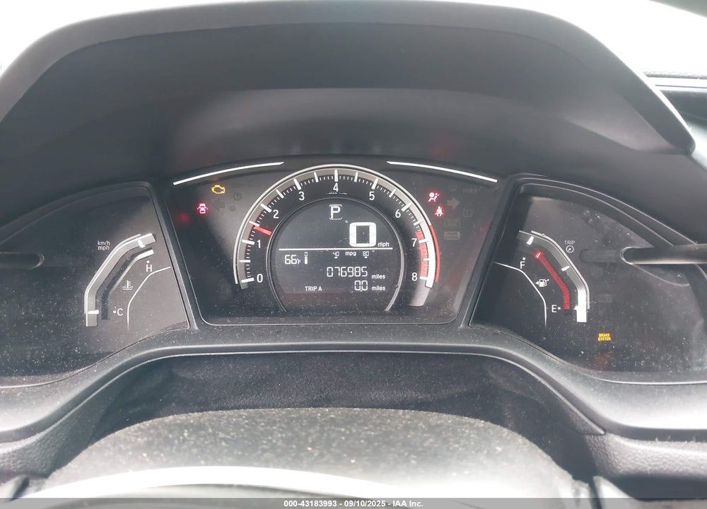 2017 HONDA CIVIC LX VIN: 2HGFC2F58HH509309
