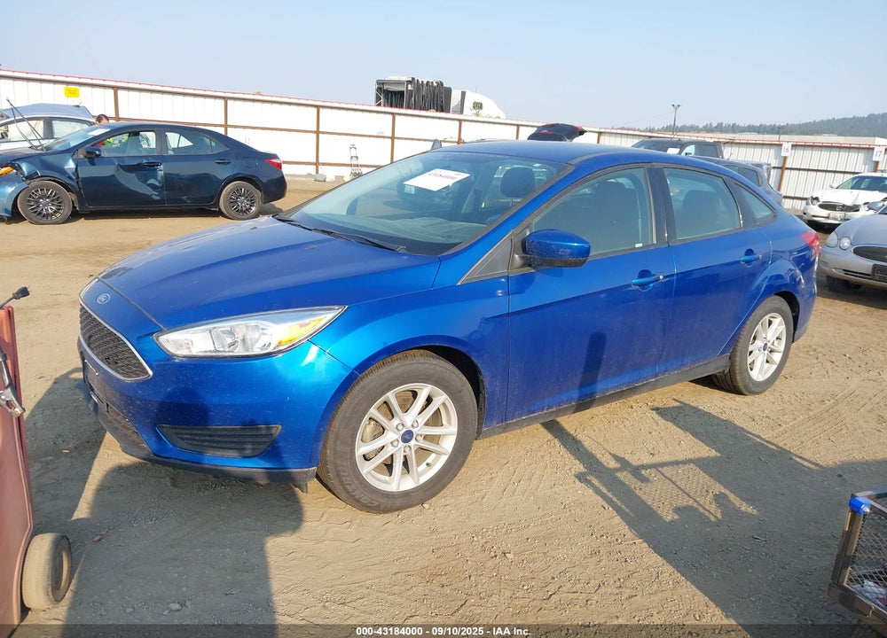 2018 FORD FOCUS VIN: 1FADP3FE7JL230349