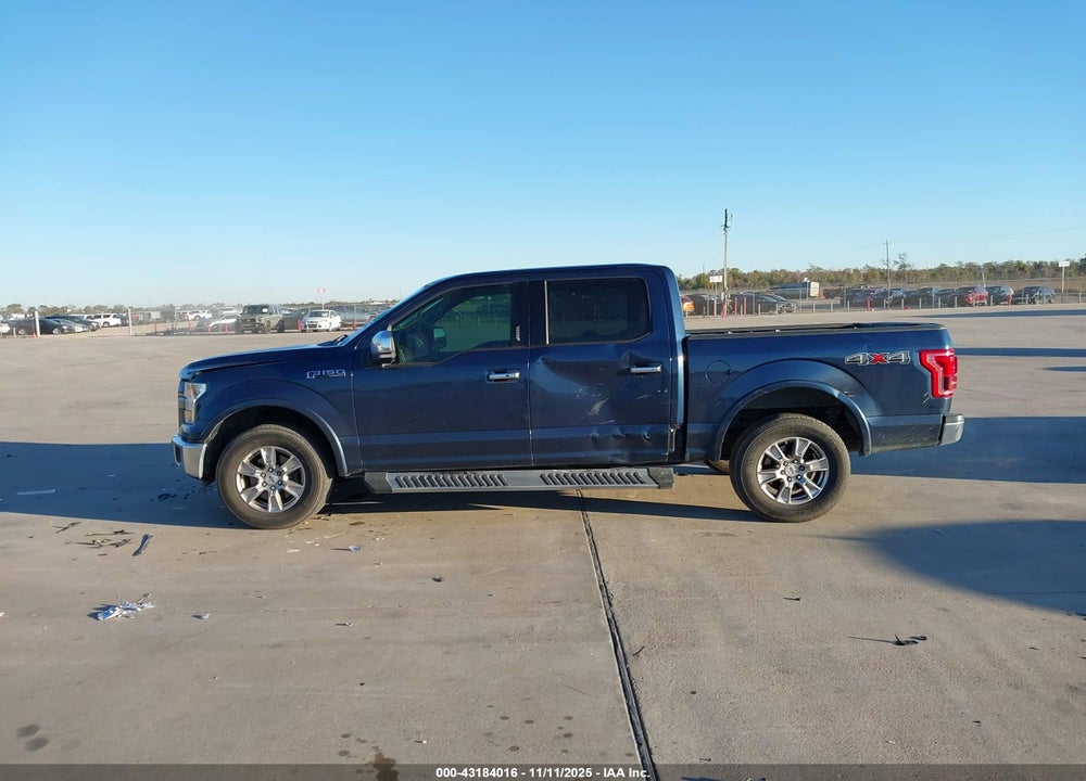 2015 FORD F-150 LARIAT VIN: 1FTEW1EF1FKE62684