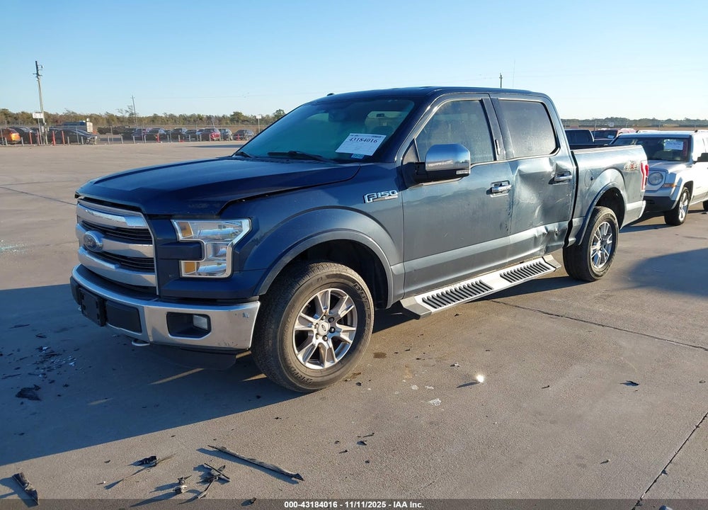 2015 FORD F-150 LARIAT VIN: 1FTEW1EF1FKE62684