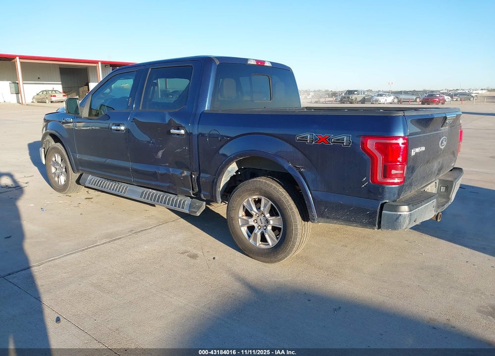 2015 FORD F-150 LARIAT VIN: 1FTEW1EF1FKE62684
