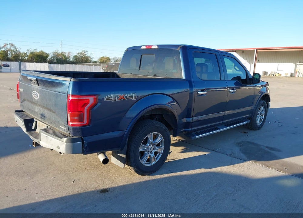 2015 FORD F-150 LARIAT VIN: 1FTEW1EF1FKE62684