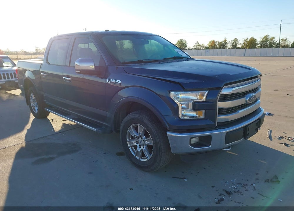 2015 FORD F-150 LARIAT VIN: 1FTEW1EF1FKE62684