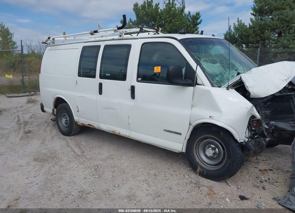 2001 CHEVROLET EXPRESS VIN: 1GCFG25W311168306