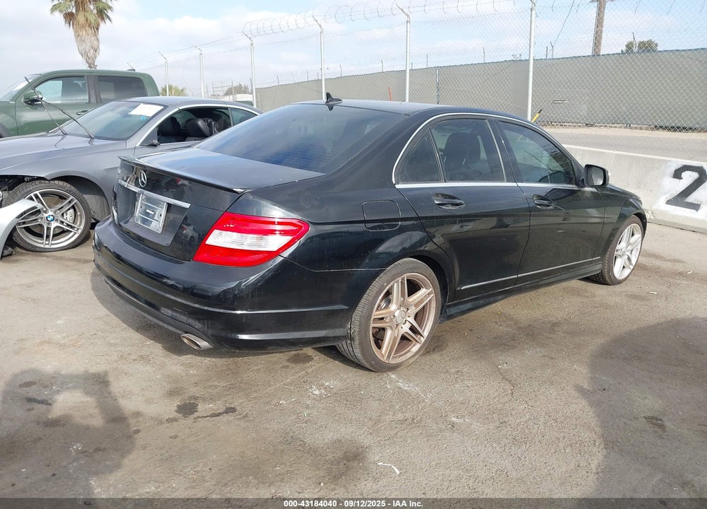 2008 MERCEDES-BENZ C 350 SPORT VIN: WDDGF56X38F149693