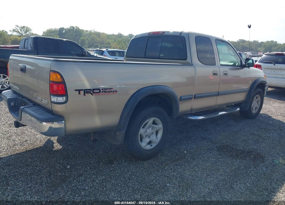 2002 TOYOTA TUNDRA SR5 V8 VIN: 5TBBT44172S302503