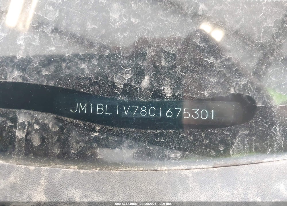 2012 MAZDA 3 VIN: JM1BL1V78C1675301
