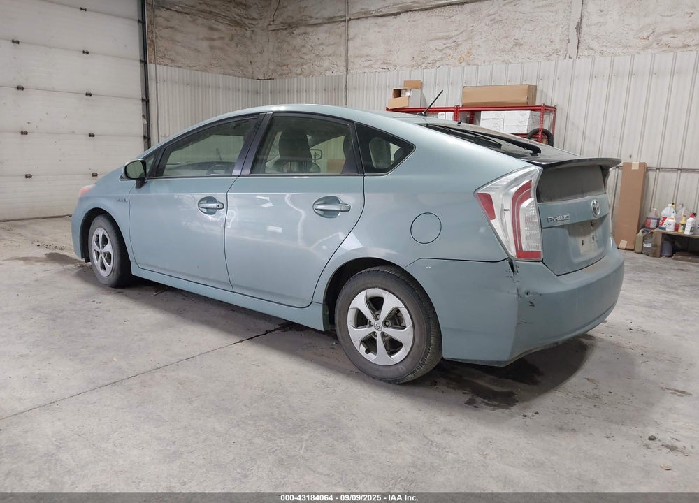 2012 TOYOTA PRIUS VIN: JTDKN3DU7C5525427