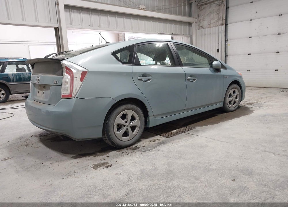 2012 TOYOTA PRIUS VIN: JTDKN3DU7C5525427