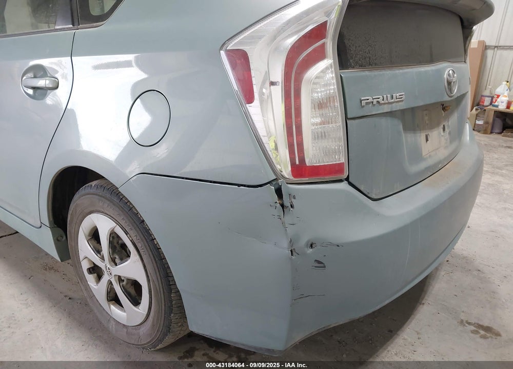 2012 TOYOTA PRIUS VIN: JTDKN3DU7C5525427