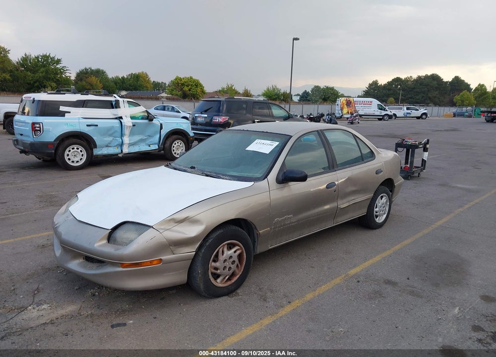 1997 PONTIAC SUNFIRE VIN: 1G2JB5247V7606622