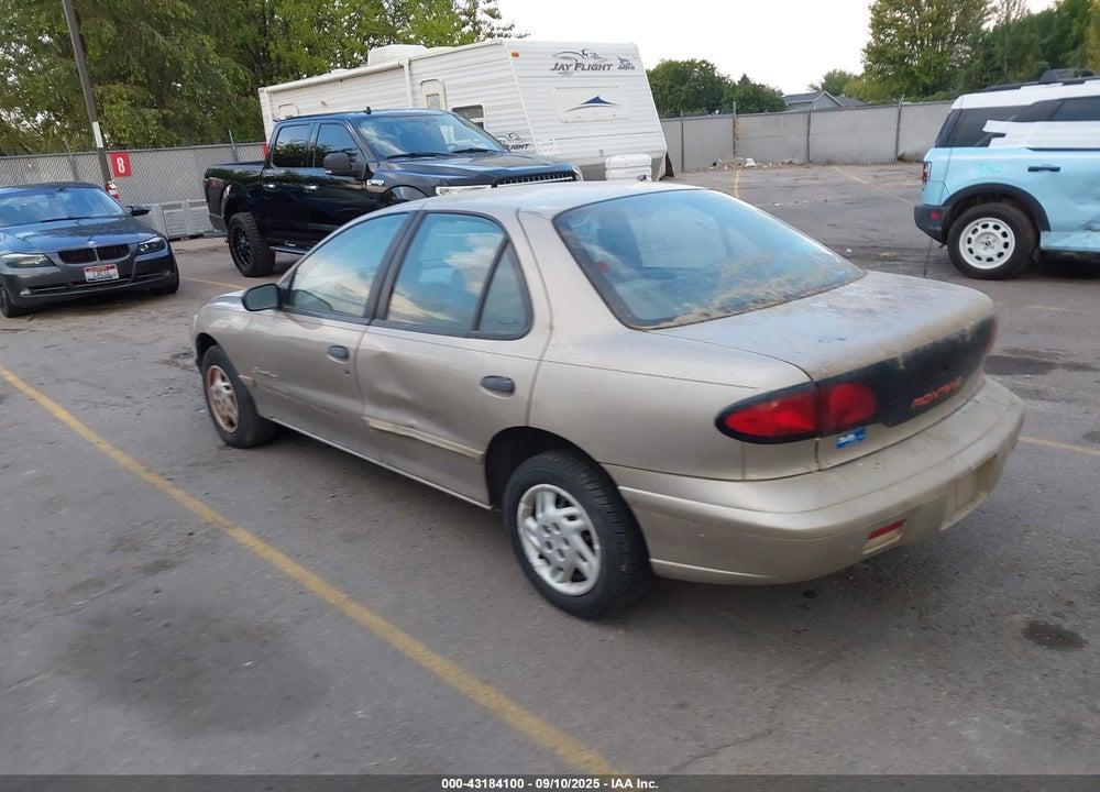 1997 PONTIAC SUNFIRE VIN: 1G2JB5247V7606622