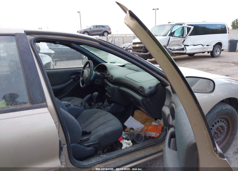 1997 PONTIAC SUNFIRE VIN: 1G2JB5247V7606622