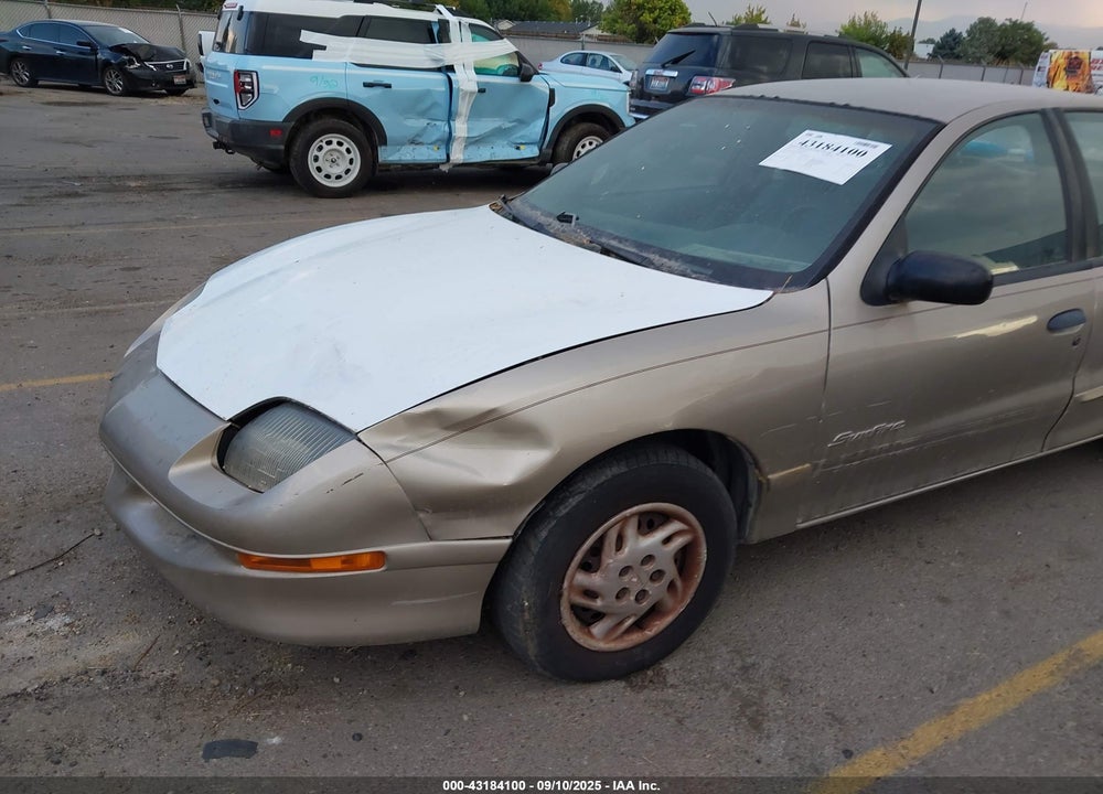 1997 PONTIAC SUNFIRE VIN: 1G2JB5247V7606622