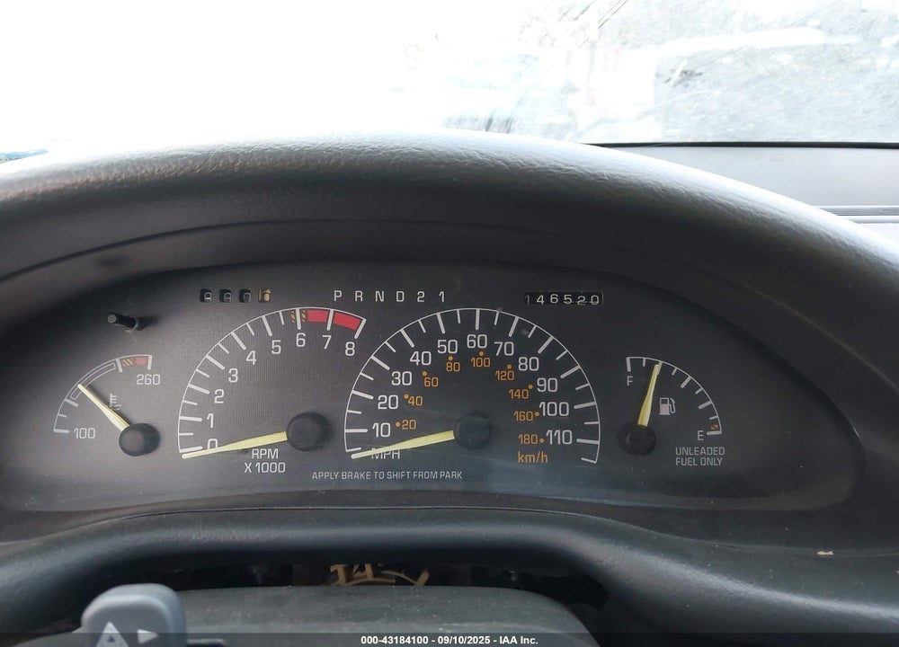 1997 PONTIAC SUNFIRE VIN: 1G2JB5247V7606622