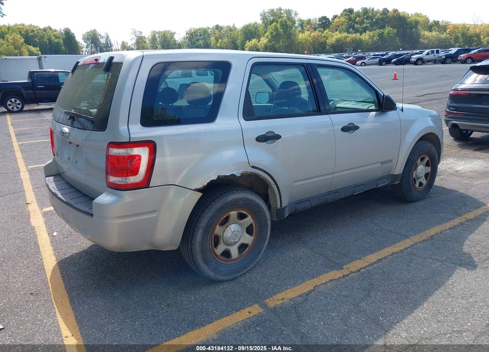 2008 FORD ESCAPE VIN: 1FMCU02Z48KB04791