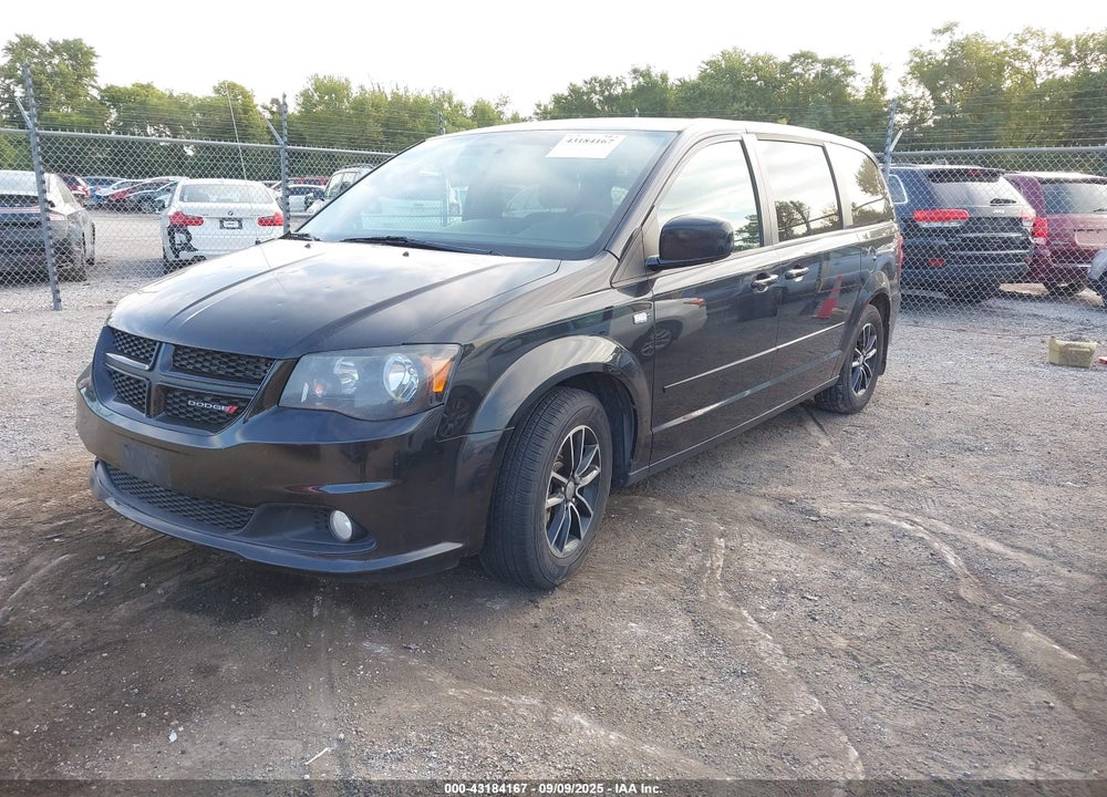 2014 DODGE GRAND CARAVAN SXT 30TH ANNIVERSARY VIN: 2C4RDGCG3ER459484