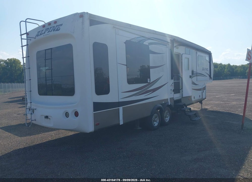 2014 ALPINE TRAVEL TRLR VIN: 4YDF32521EE780136