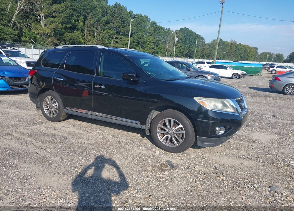 2013 NISSAN PATHFINDER SL VIN: 5N1AR2MM2DC668935