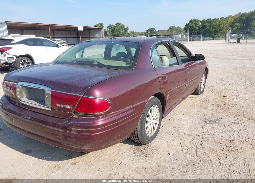 2005 BUICK LESABRE CUSTOM VIN: 1G4HP52K75U230608