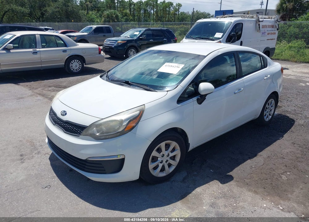 2016 KIA RIO VIN: KNADM4A39G6611980