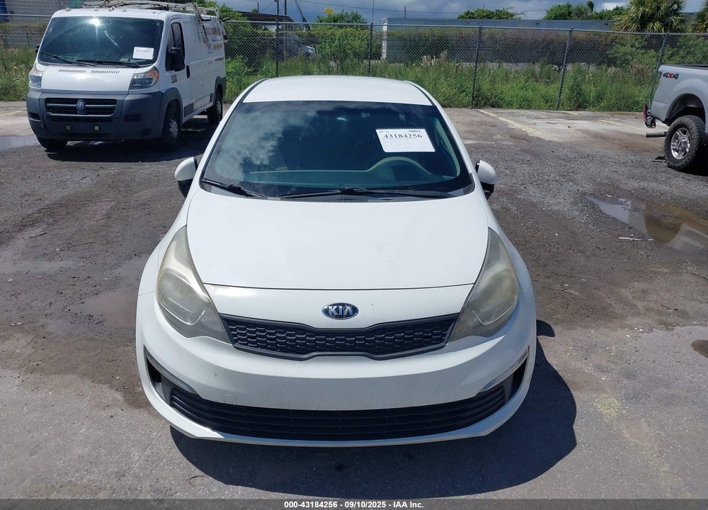 2016 KIA RIO VIN: KNADM4A39G6611980