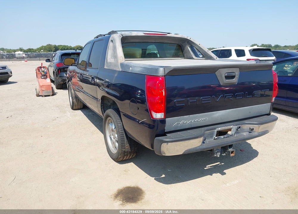 2005 CHEVROLET AVALANCHE 1500 LT VIN: 3GNEC12Z75G240770