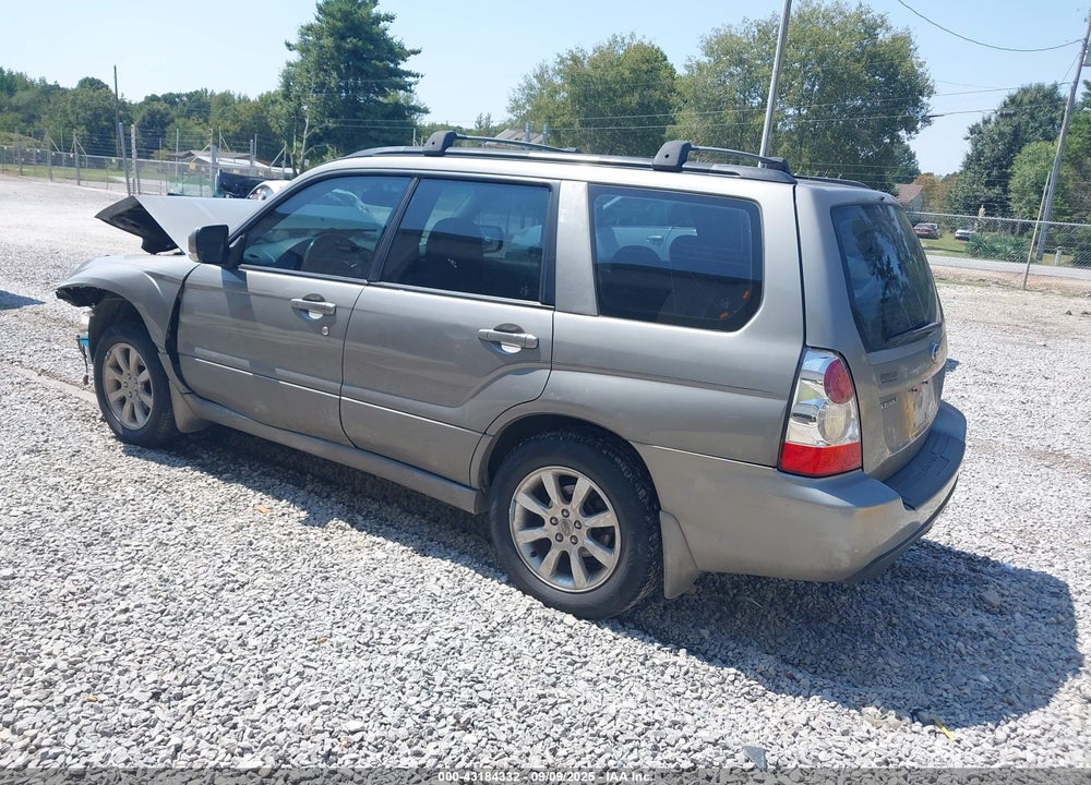 2006 SUBARU FORESTER 2.5X VIN: JF1SG65636H724723
