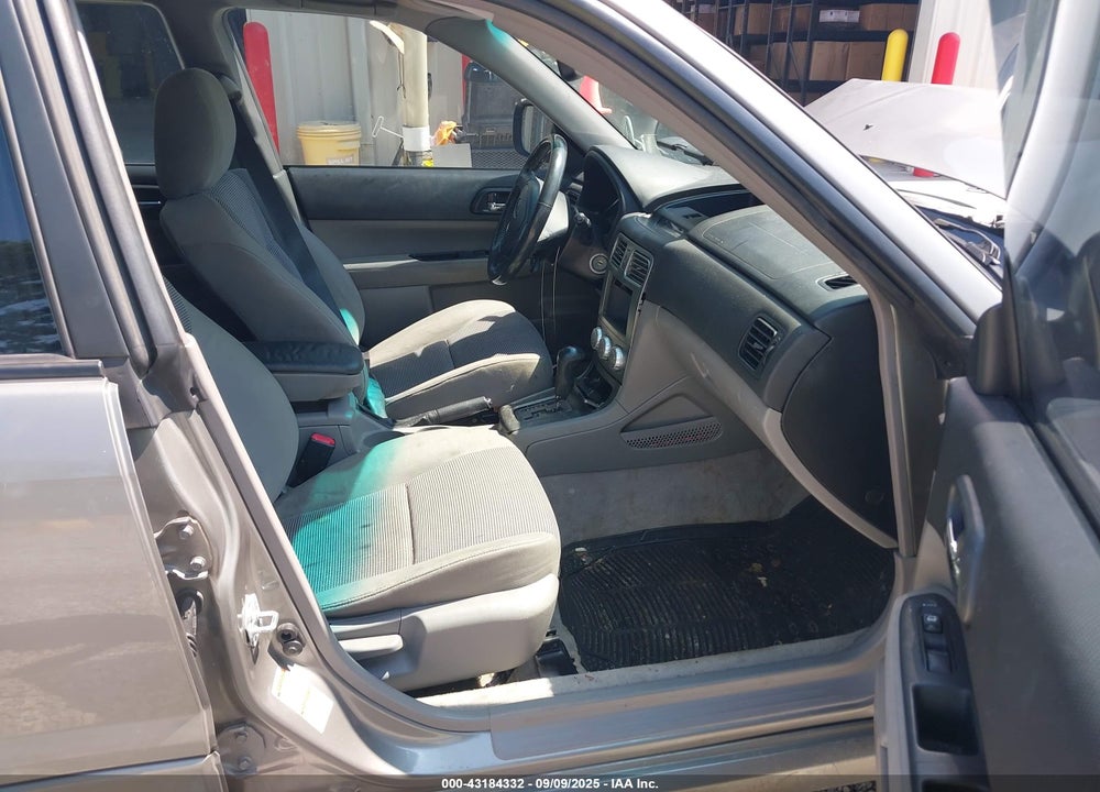 2006 SUBARU FORESTER 2.5X VIN: JF1SG65636H724723