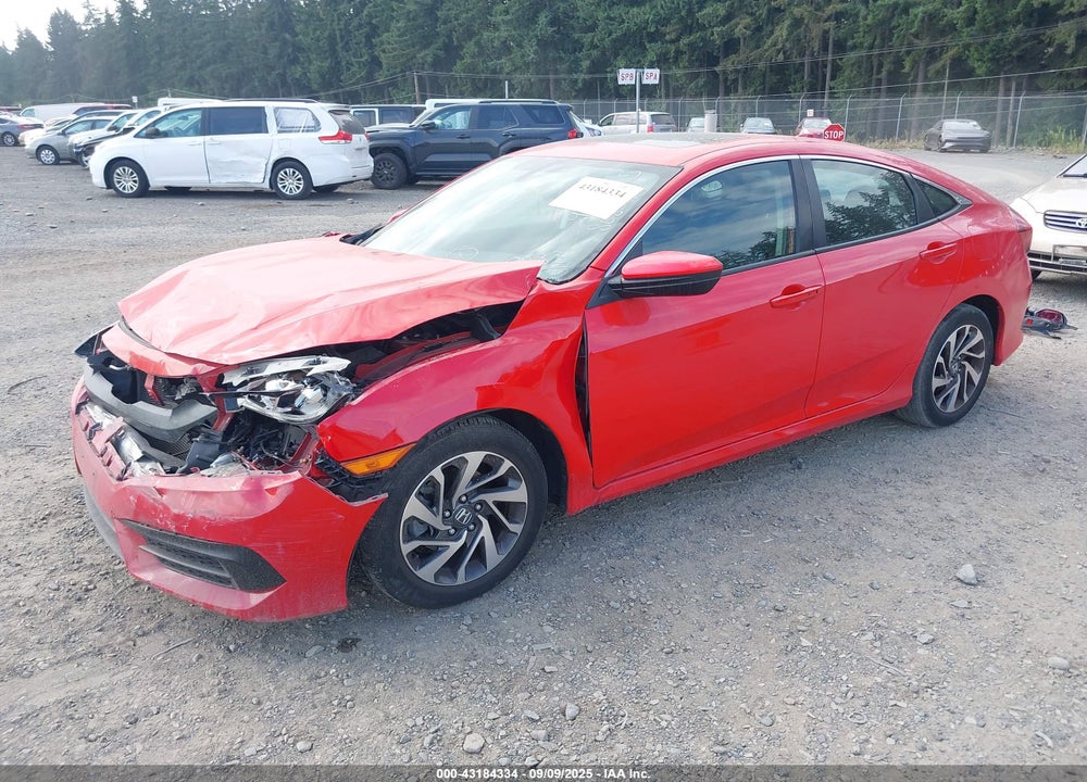 2017 HONDA CIVIC VIN: 2HGFC2F7XHH558433