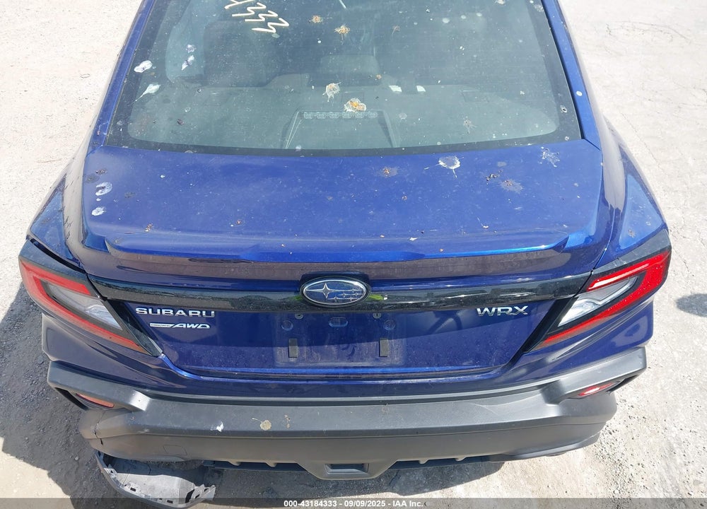 2024 SUBARU WRX PREMIUM VIN: JF1VBAH69R8819933