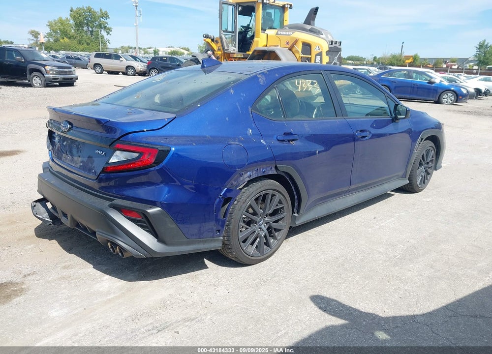2024 SUBARU WRX PREMIUM VIN: JF1VBAH69R8819933