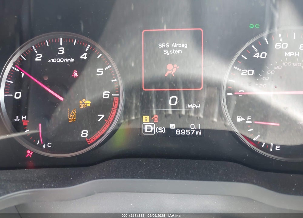 2024 SUBARU WRX PREMIUM VIN: JF1VBAH69R8819933