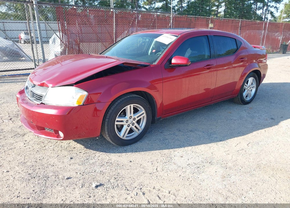 2010 DODGE AVENGER VIN: 1B3CC5FB6AN169195