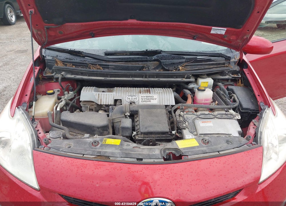 2012 TOYOTA PRIUS VIN: JTDKN3DU2C5408788