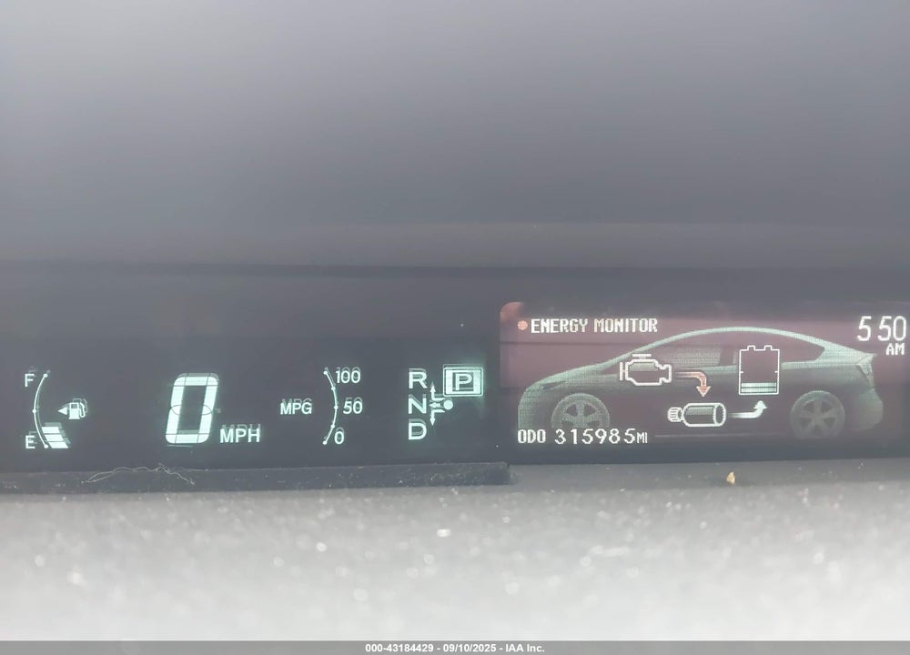 2012 TOYOTA PRIUS VIN: JTDKN3DU2C5408788
