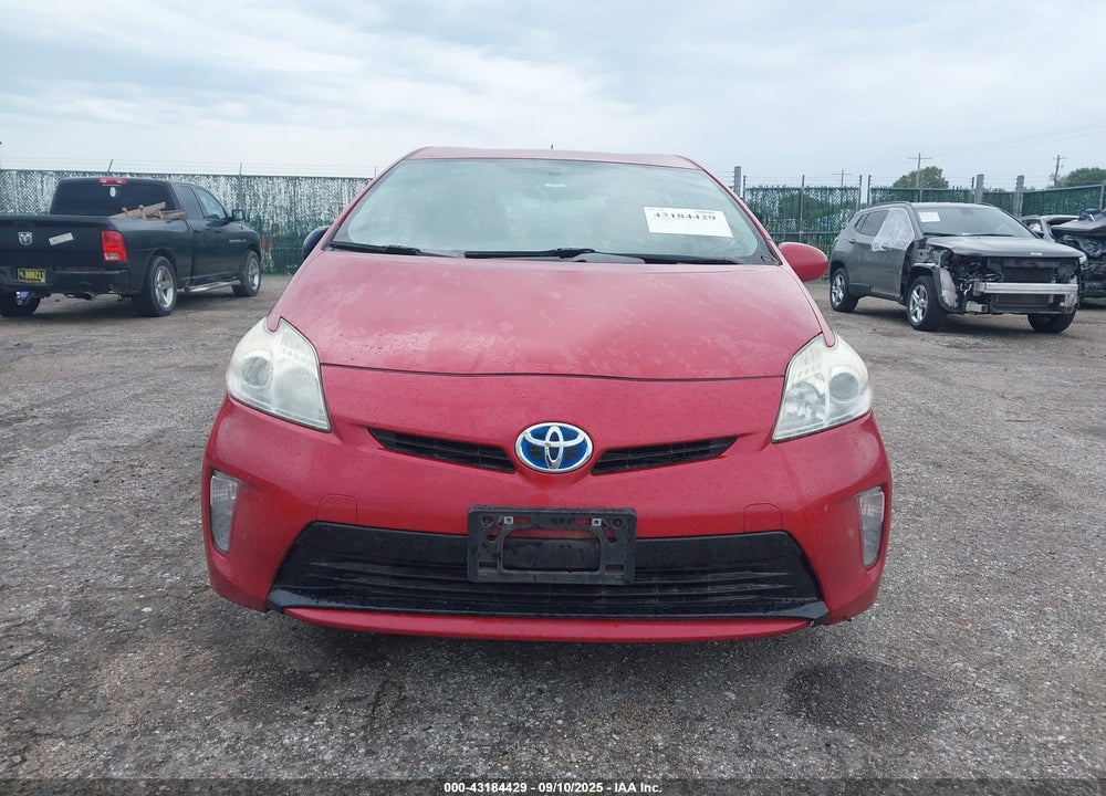 2012 TOYOTA PRIUS VIN: JTDKN3DU2C5408788