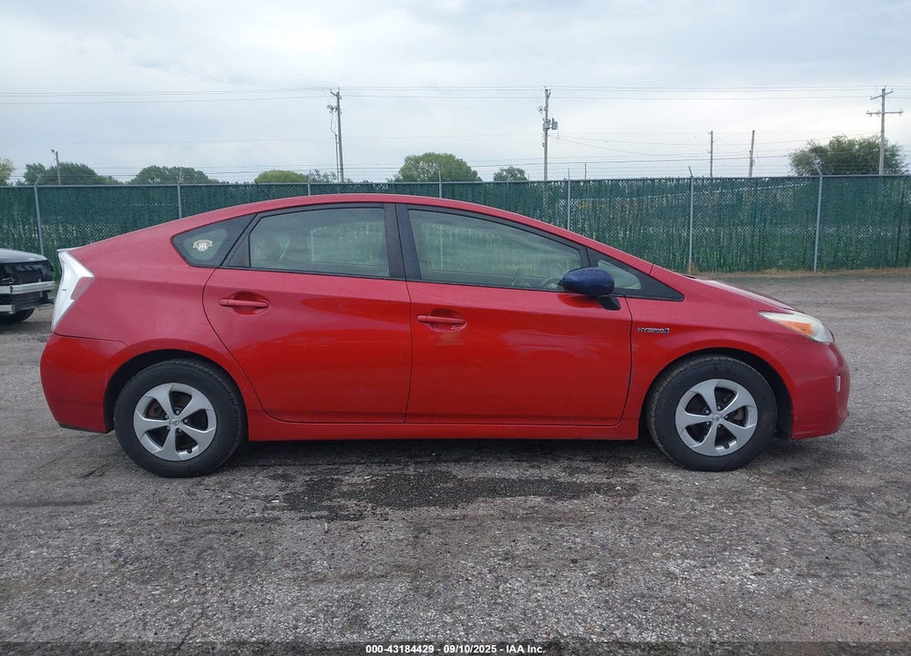 2012 TOYOTA PRIUS VIN: JTDKN3DU2C5408788