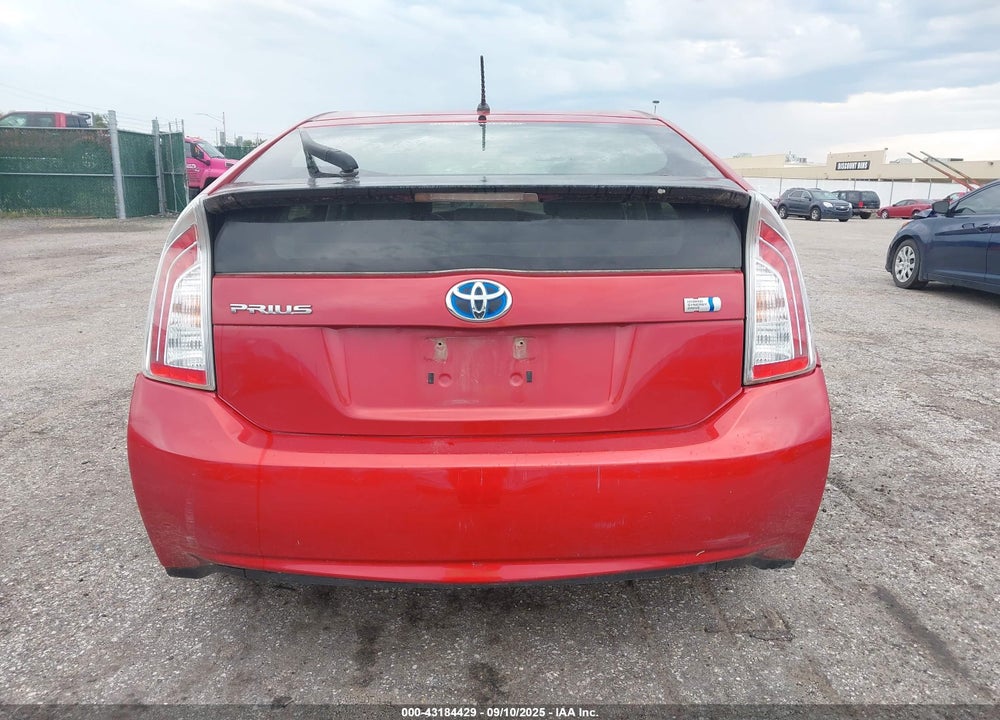 2012 TOYOTA PRIUS VIN: JTDKN3DU2C5408788