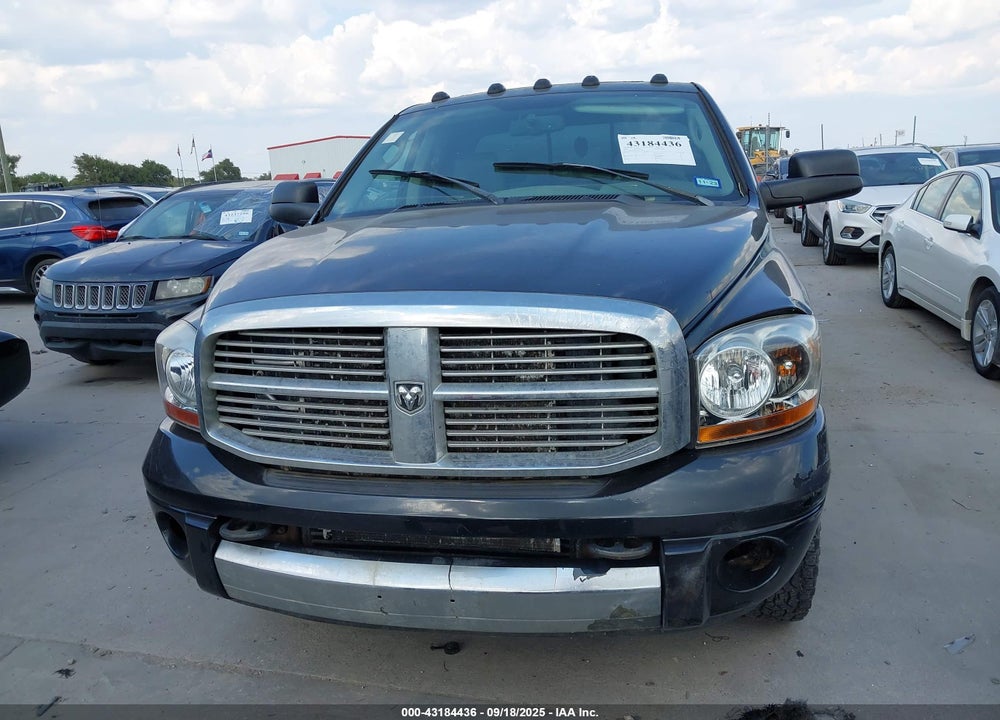 2006 DODGE RAM 3500 LARAMIE VIN: 3D7MX48CX6G275291