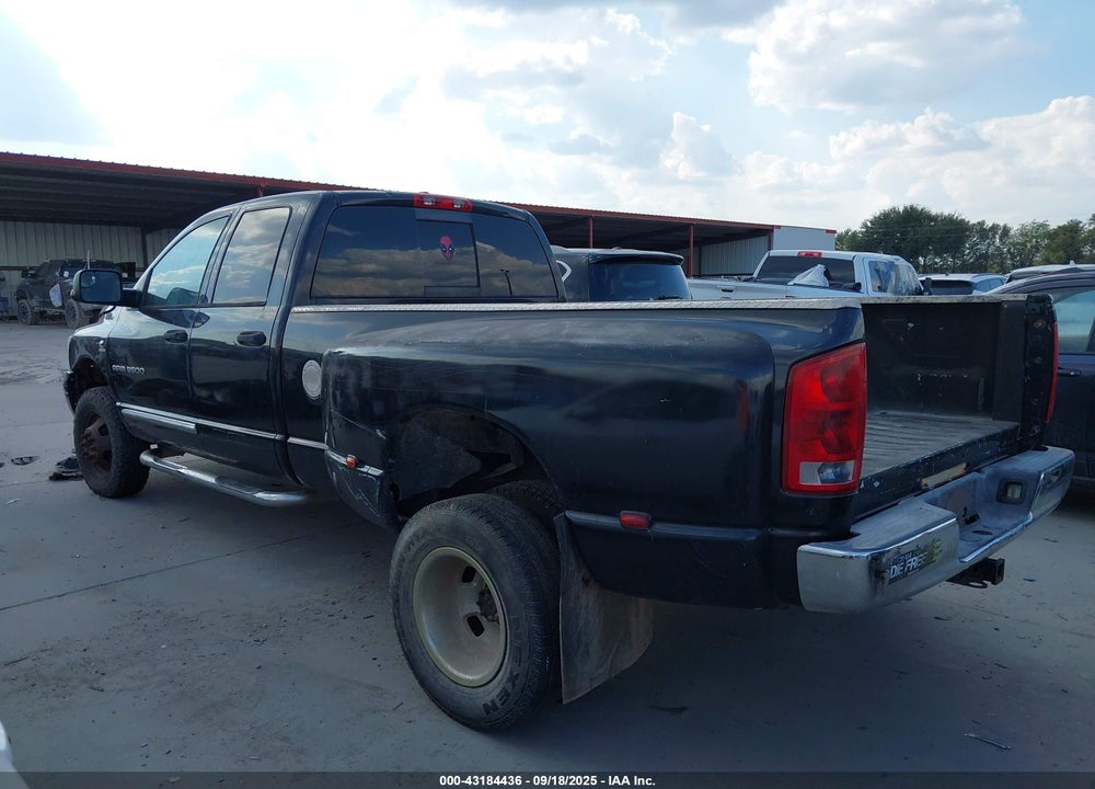 2006 DODGE RAM 3500 LARAMIE VIN: 3D7MX48CX6G275291