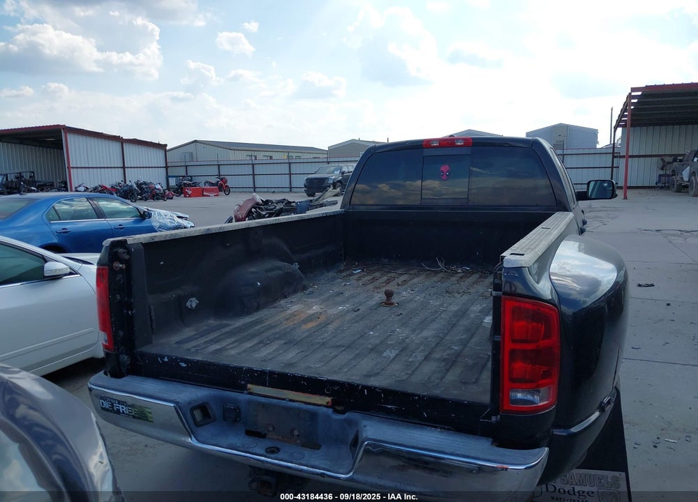 2006 DODGE RAM 3500 LARAMIE VIN: 3D7MX48CX6G275291