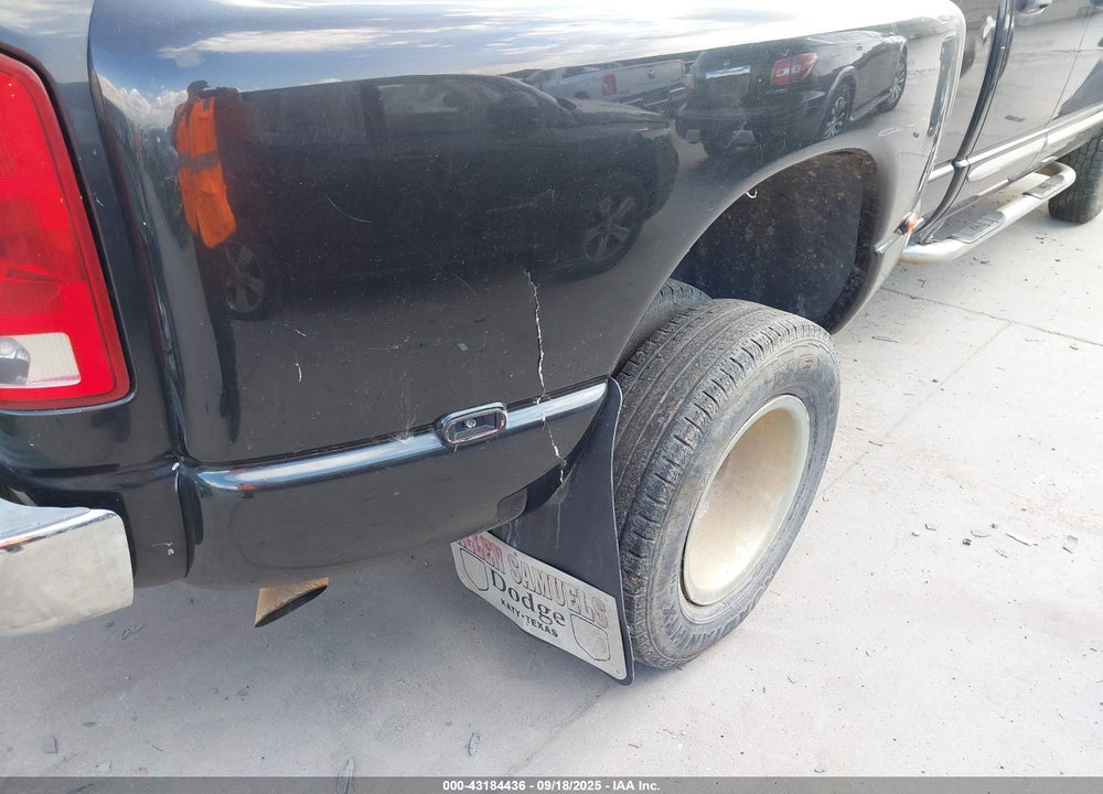 2006 DODGE RAM 3500 LARAMIE VIN: 3D7MX48CX6G275291