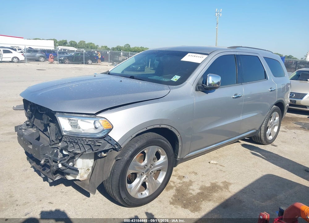2015 DODGE DURANGO VIN: 1C4RDHAG9FC689792