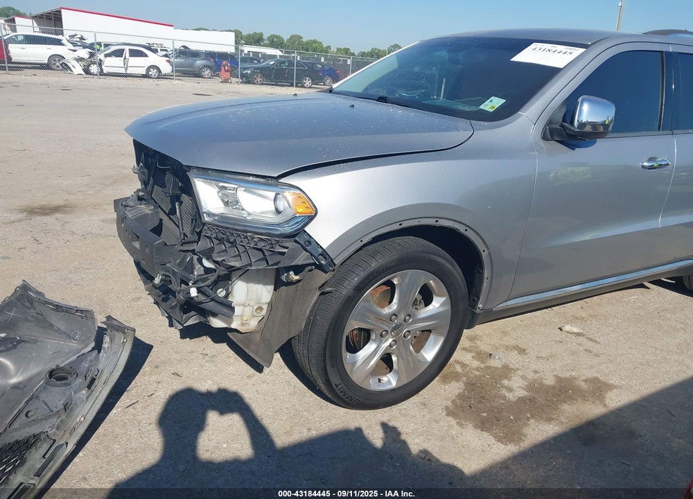 2015 DODGE DURANGO VIN: 1C4RDHAG9FC689792