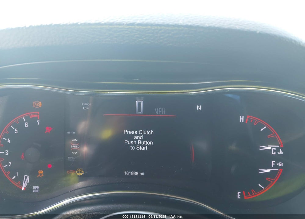 2015 DODGE DURANGO VIN: 1C4RDHAG9FC689792