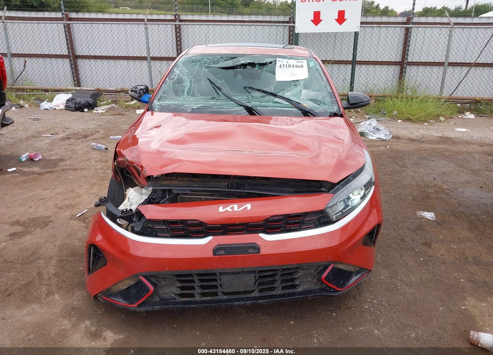 2022 KIA FORTE GT LINE VIN: 3KPF54AD1NE489916