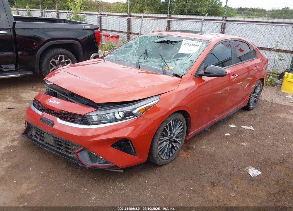 2022 KIA FORTE GT LINE VIN: 3KPF54AD1NE489916